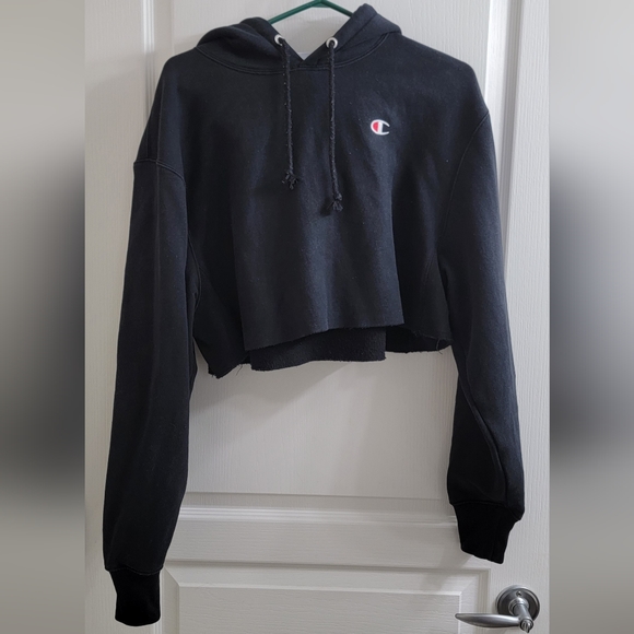 Champion Reverse Weave Cropped Hoodie - Picture 1 of 3